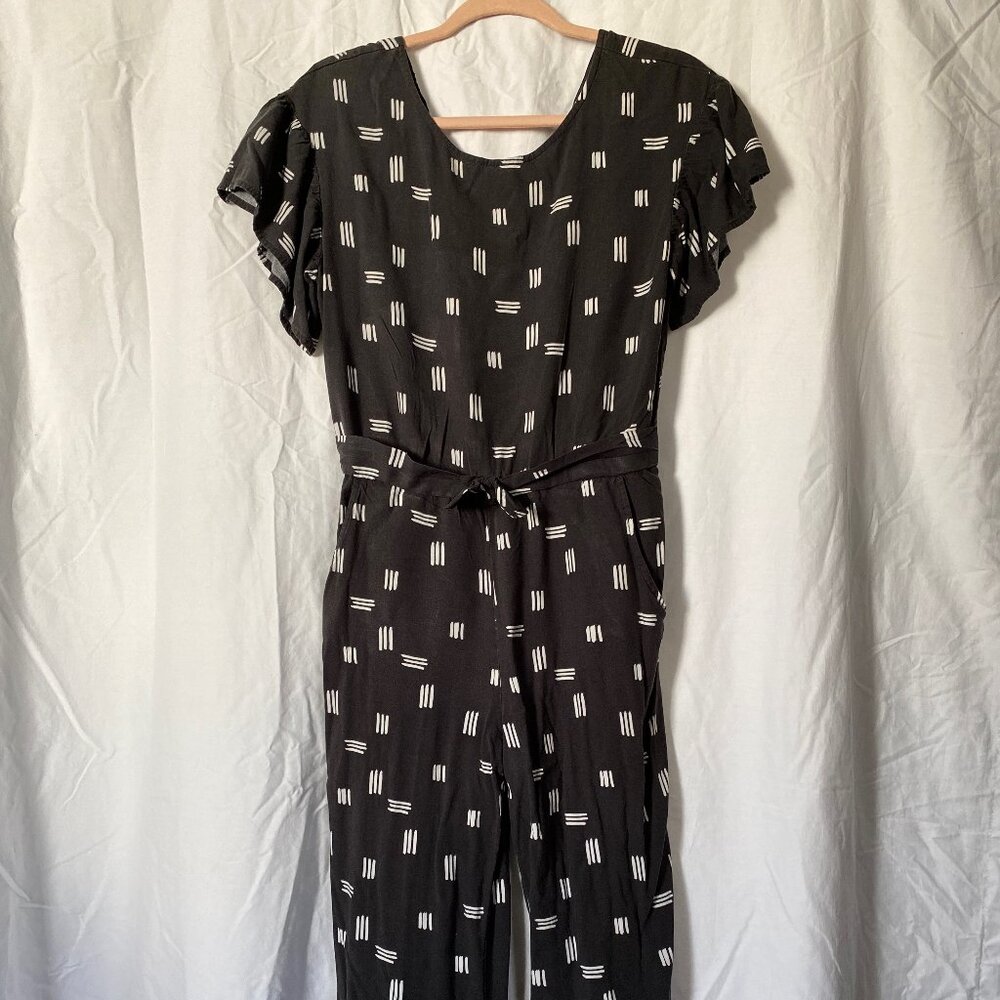 Girls Cat & Jack jumpsuit XL, dark gray, with pockets